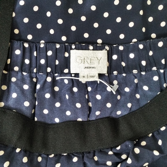 Grey by Jason Wu Silk Polka Dot Dress - Picture 5 of 8